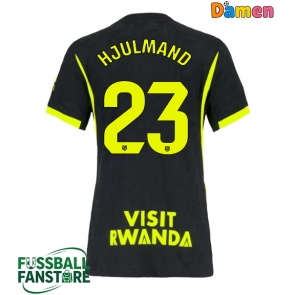 Atletico Madrid Morten Hjulmand #23 Replik Auswärtstrikot Damen 2026-27 Kurzarm